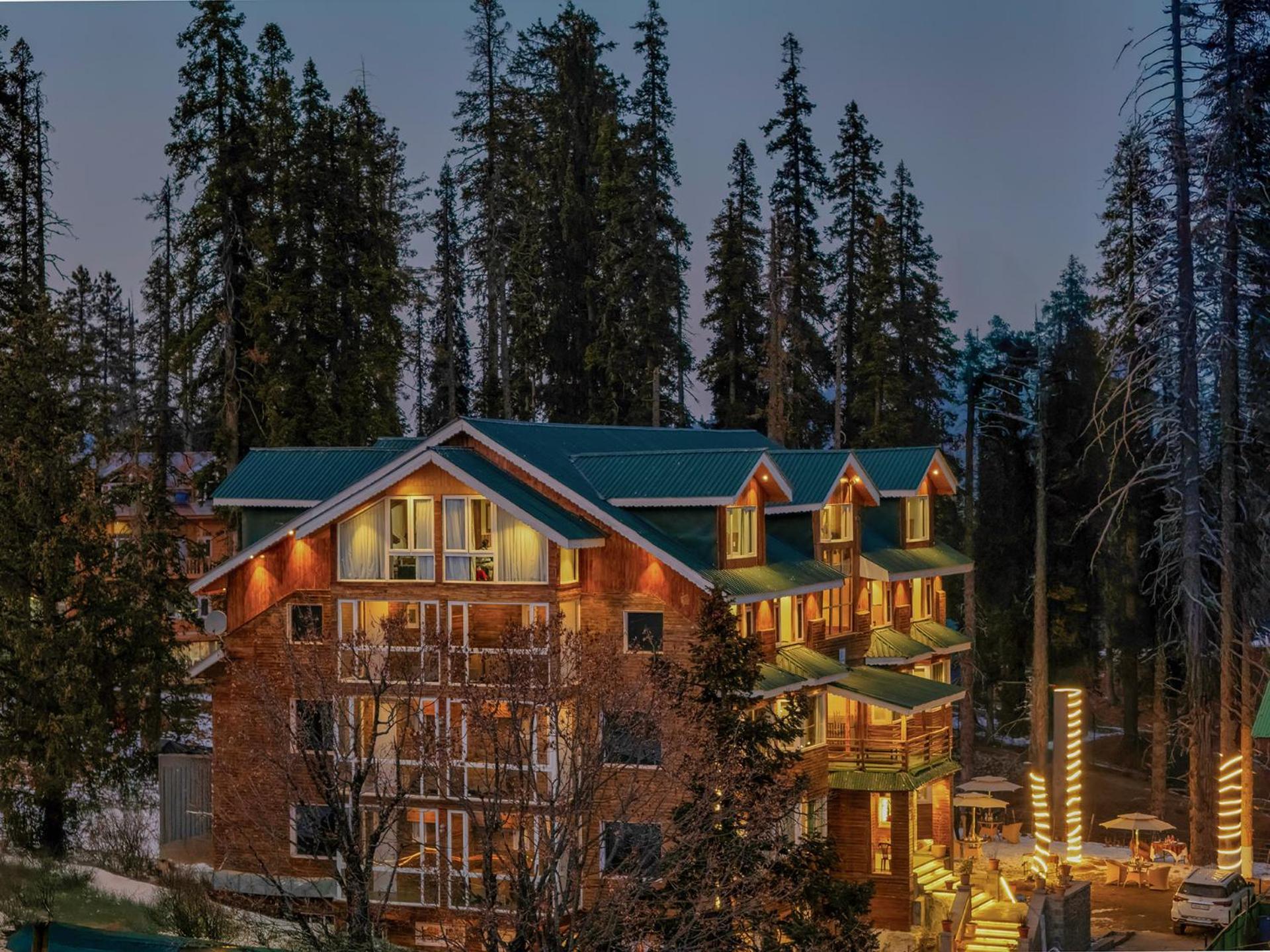 Hotel Pine Spring Γκουλμάργκ Εξωτερικό φωτογραφία